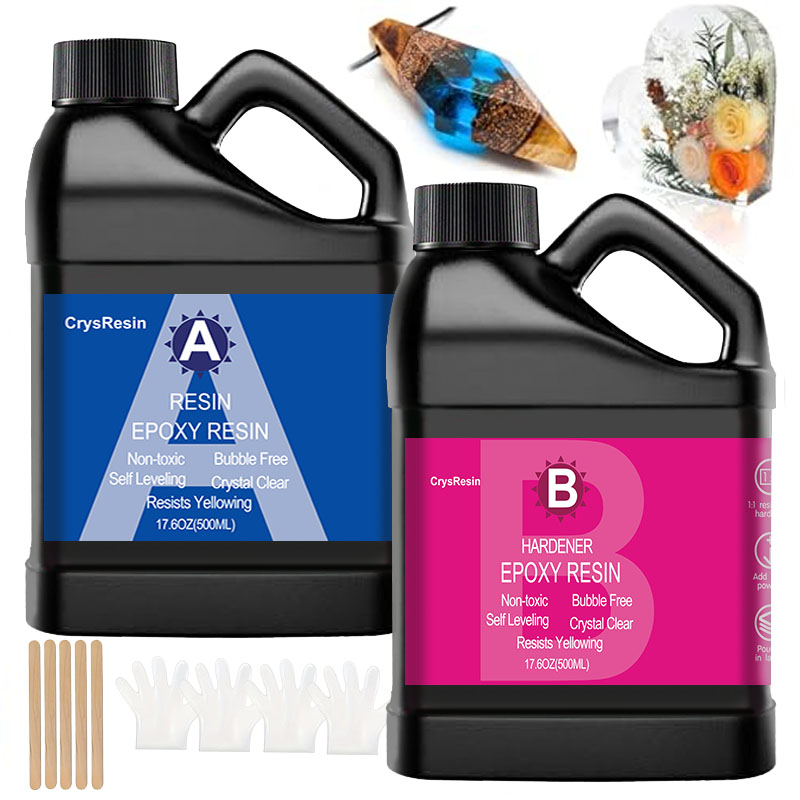 Resin Art Ratio - Resina Epoxi Transparente Cristalina, Kit en