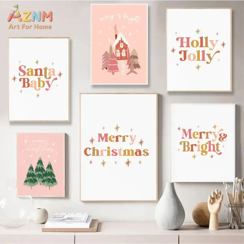 Xmas Resin Art - AZNM Arte de Pared con Diamantes