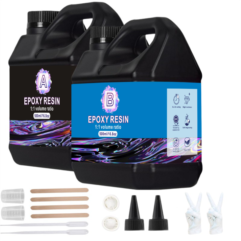 Resin Art Ratio - Resina epoxi transparente, relación de adhesivo