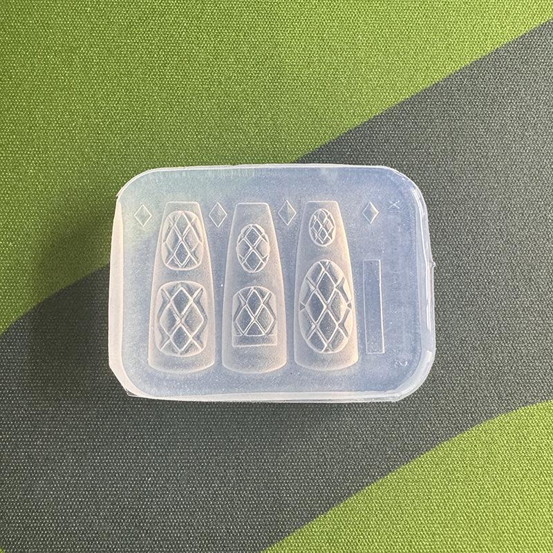 Resin Art Templates Free - Nuevo Molde de Silicona para Uñas
