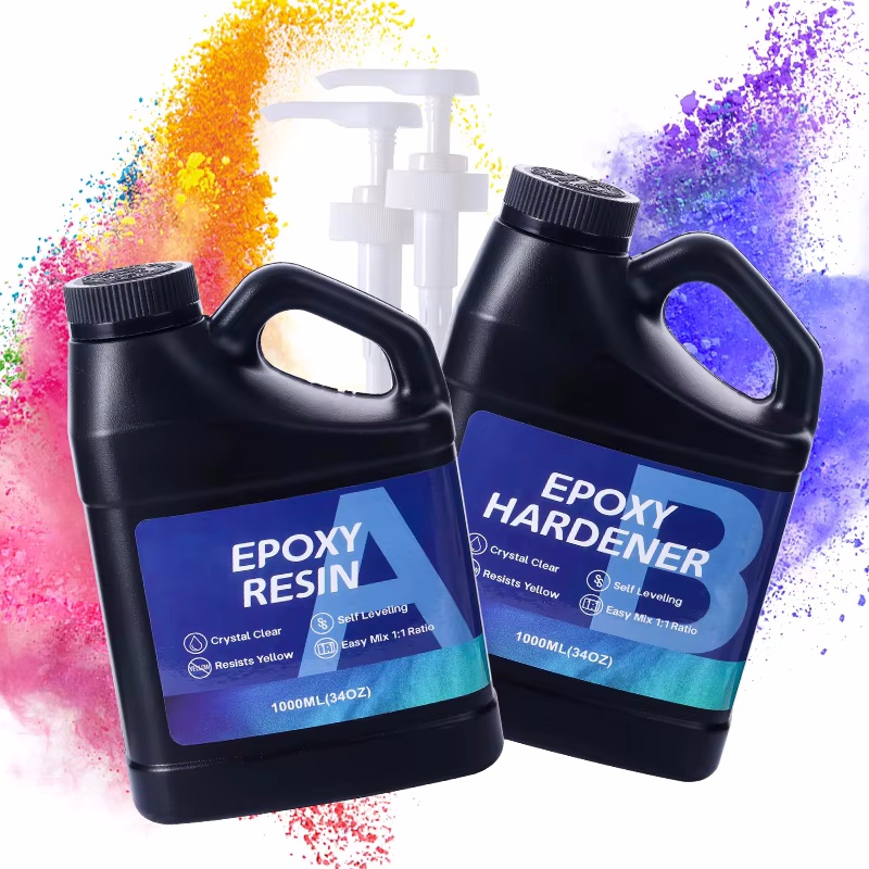 Resin Art Ratio - Kit de resina epoxi de 2000ML,