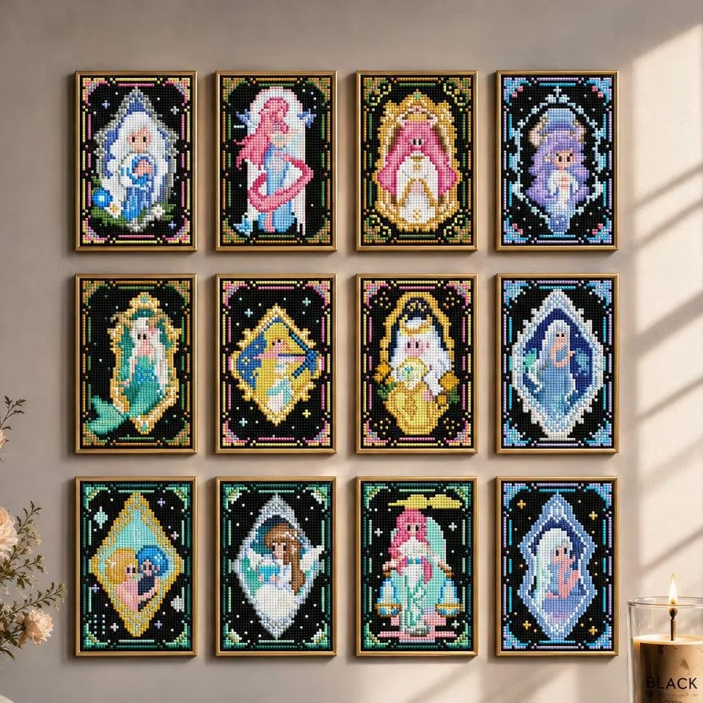 Resin Art Canvas - Kit de Pintura de Diamantes 5D
