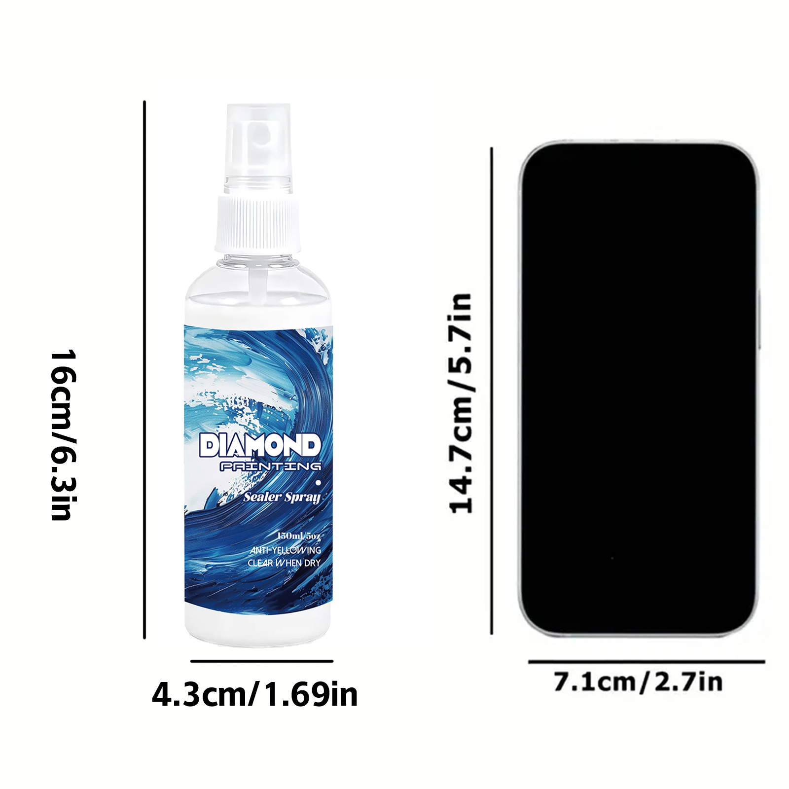 Spray sellador de 150 ml para  - Resin Art Canvas reseña y precio