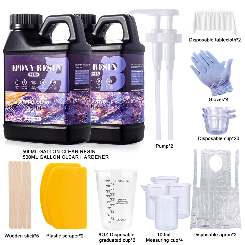 Kit de resina epoxi, relación  - Resin Art Ratio reseña y precio
