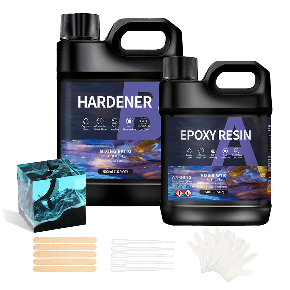 Kit Profesional de Resina Epox - Resin Art Ratio reseña y precio