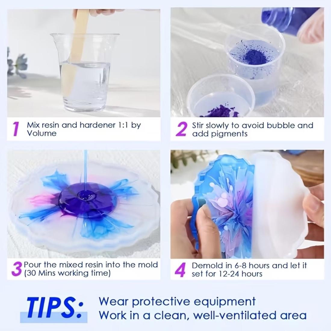 Kit Profesional de Resina Epox - Resin Art Ratio reseña y precio