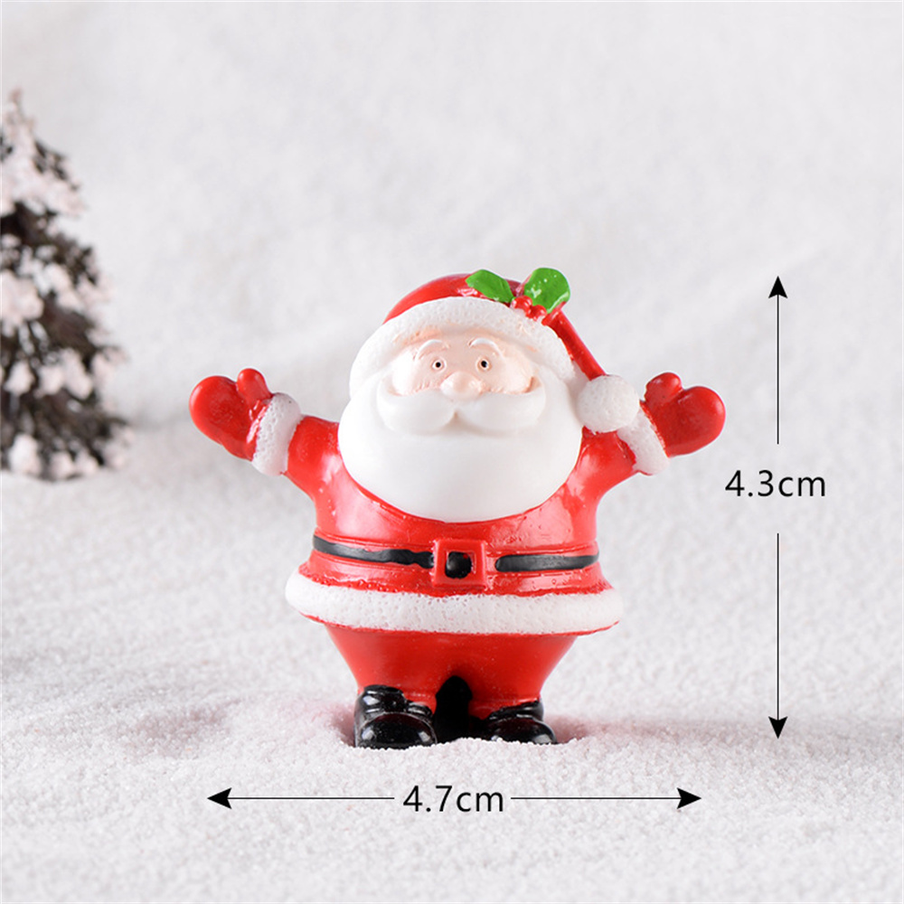 Adorno de Papá Noel de resina, - Xmas Resin Art reseña y precio