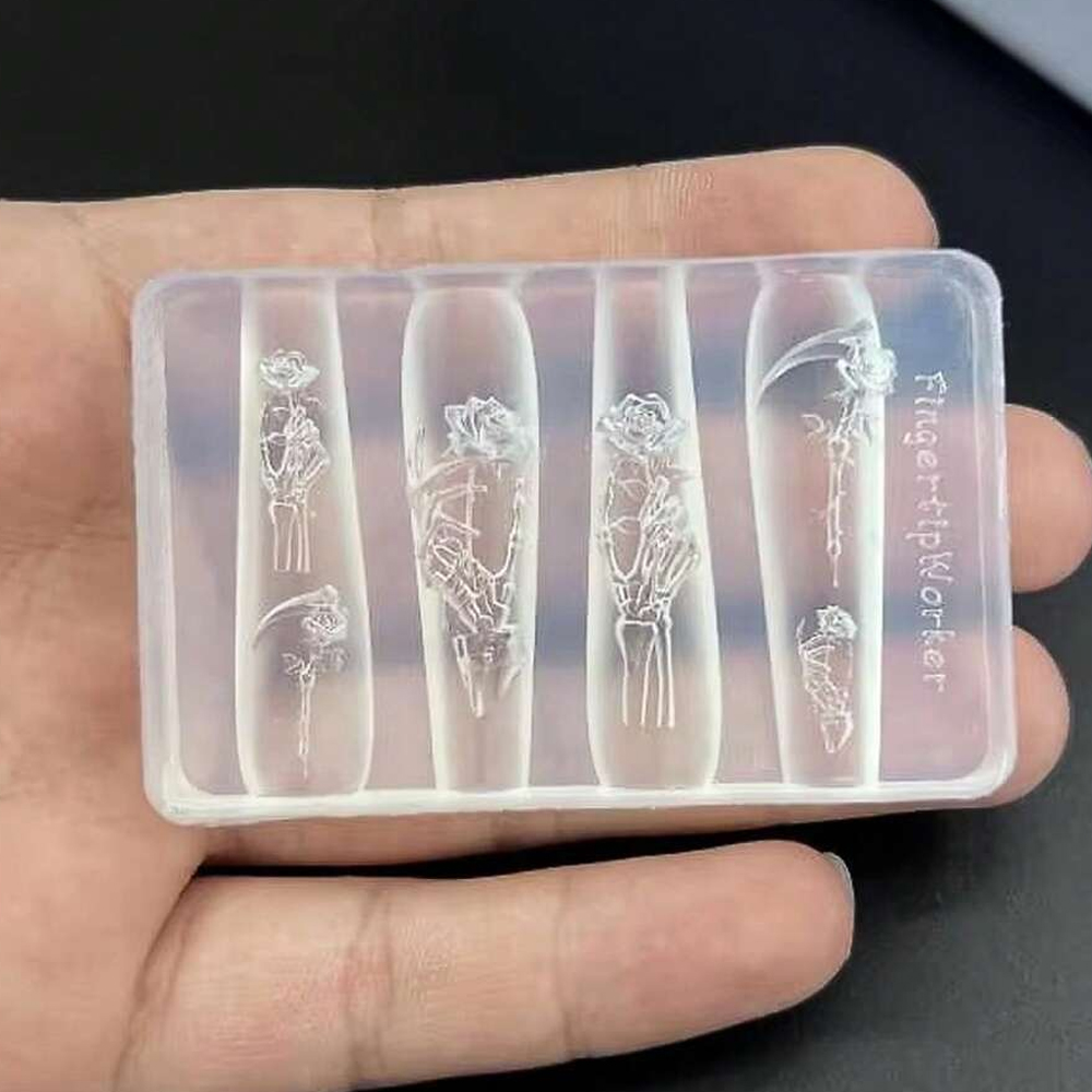 2 piezas/set Molde de silicona - Resin Art Templates Free reseña y precio