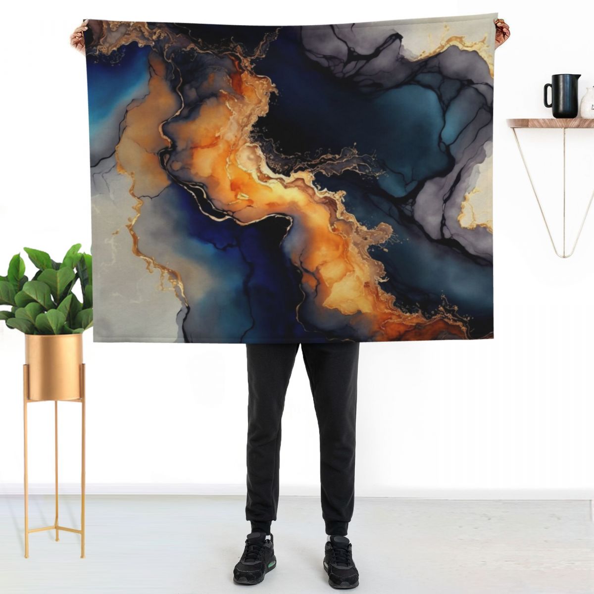 Volcanic Waves: manta decorati - Resin Art Alcohol Ink reseña y precio