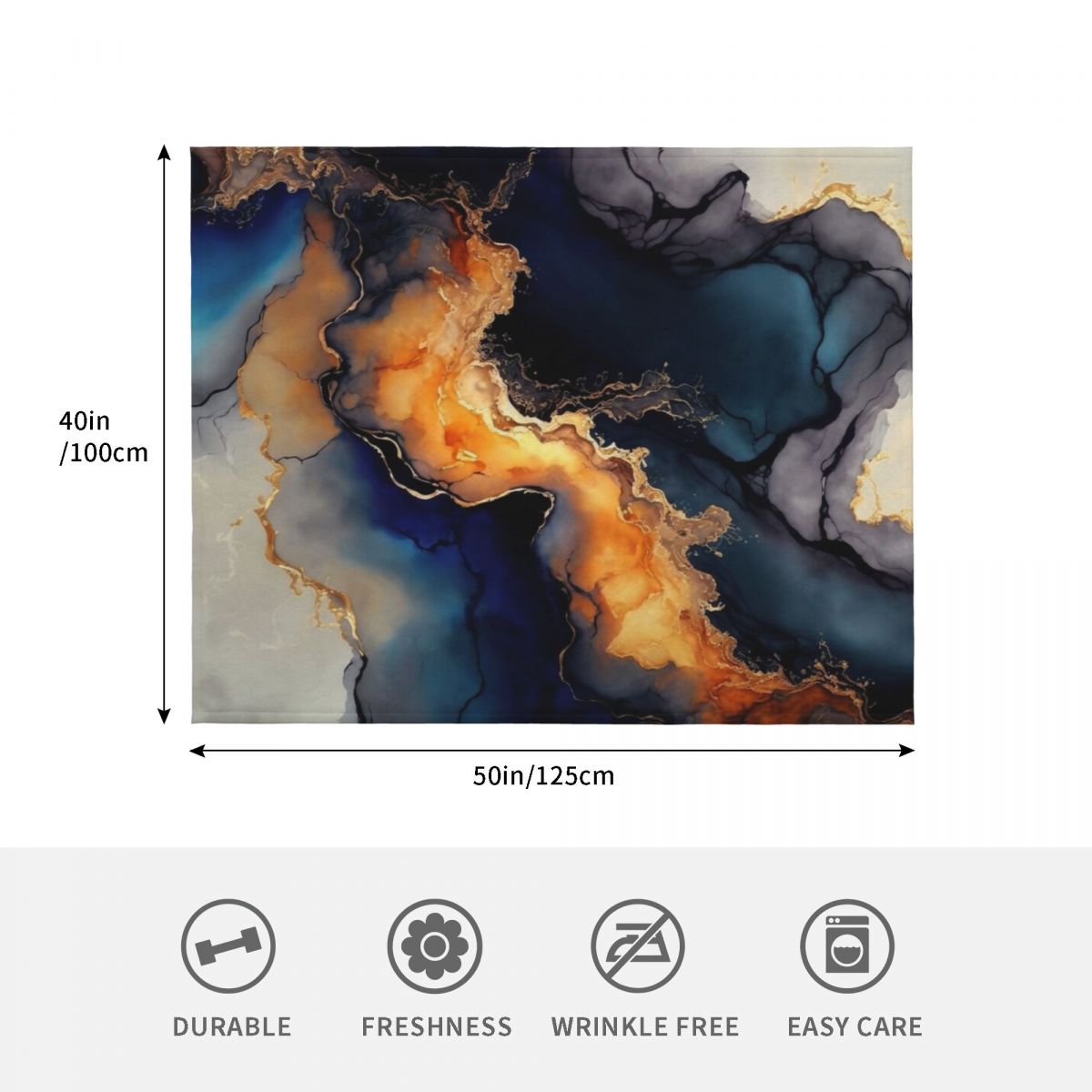 Volcanic Waves: manta decorati - Resin Art Alcohol Ink reseña y precio