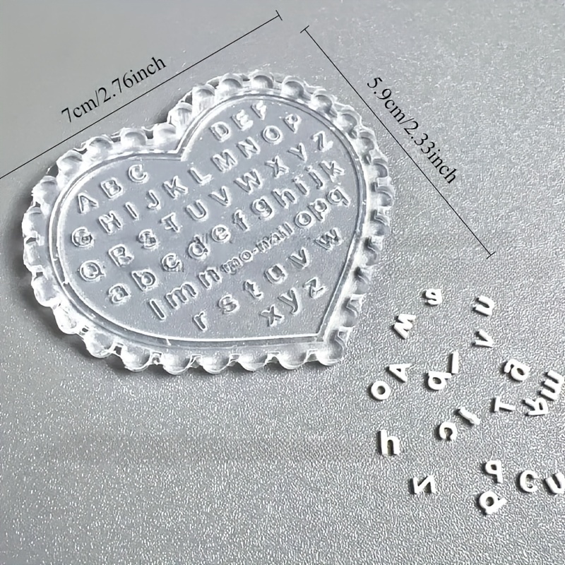 1 molde de letras para decorac - Resin Art Templates Free reseña y precio