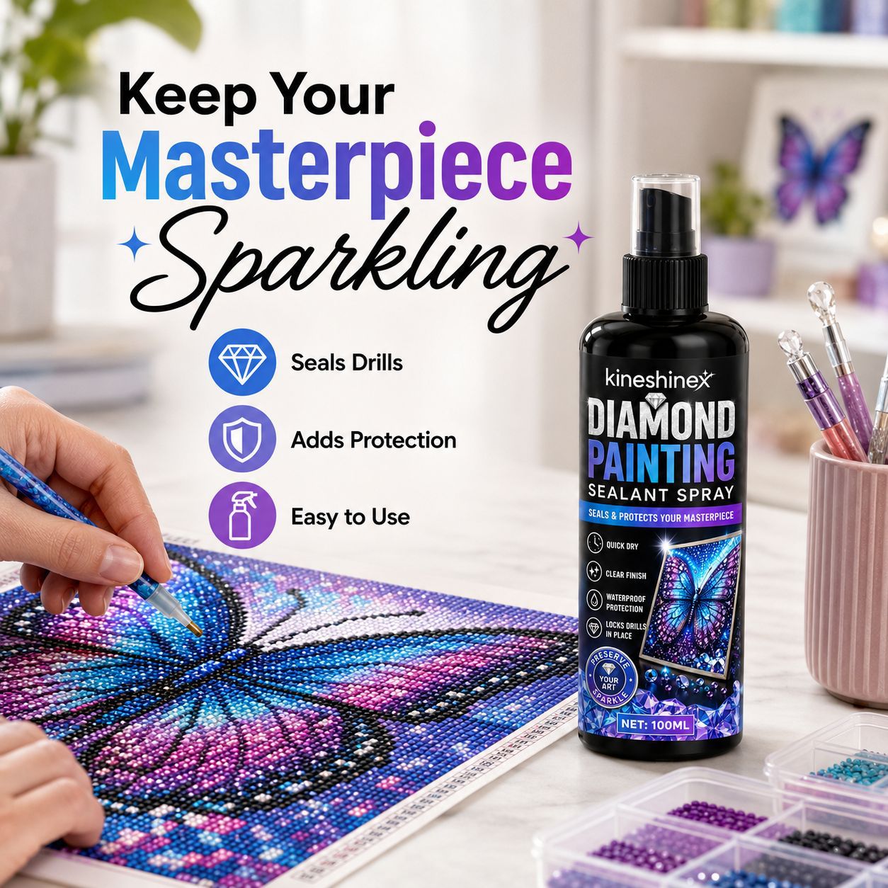 Spray Sellador para Pintura de - Resin Art Canvas reseña y precio