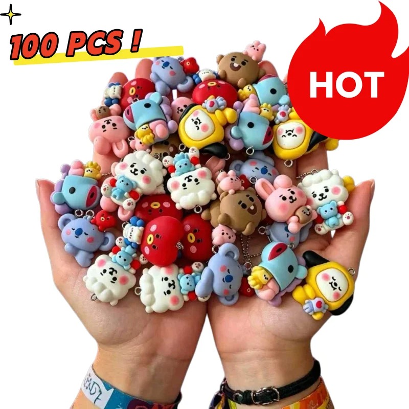 7 piezas de dijes de resina BT - Resin Art And Craft reseña y precio
