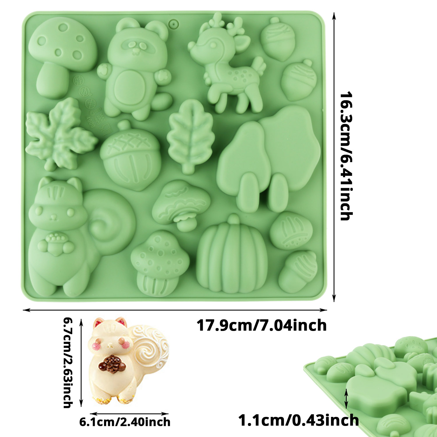 1 molde de silicona para paste - Resin Art And Craft reseña y precio