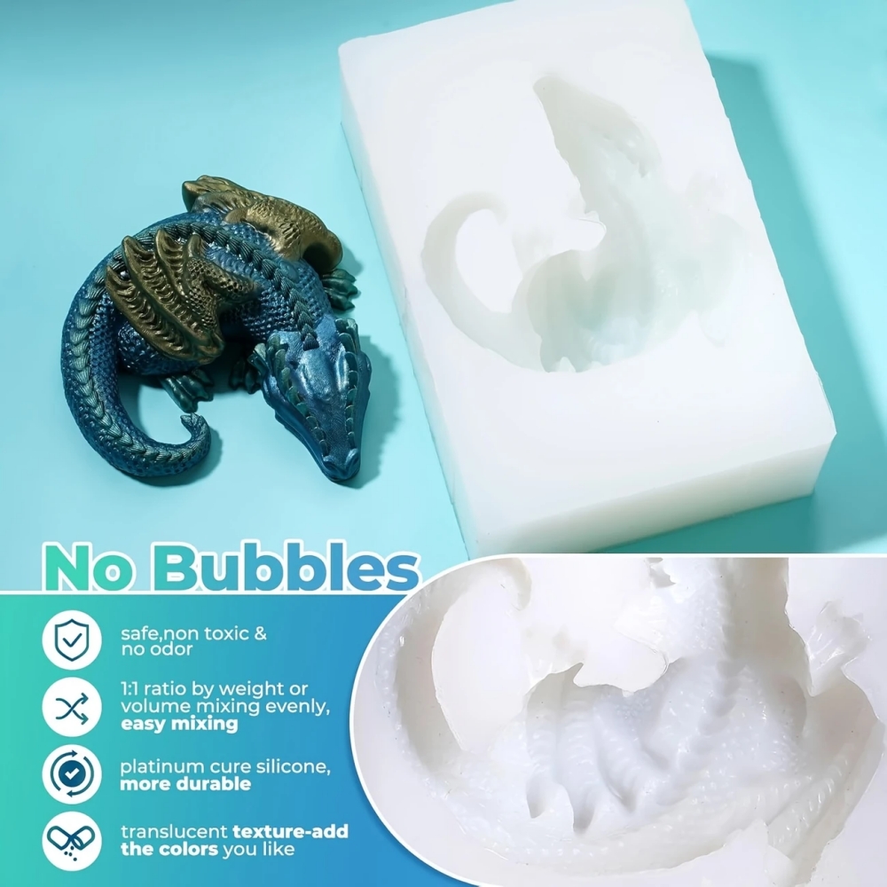 Kit de Goma para Moldes Inodor - Resin Art Ratio reseña y precio