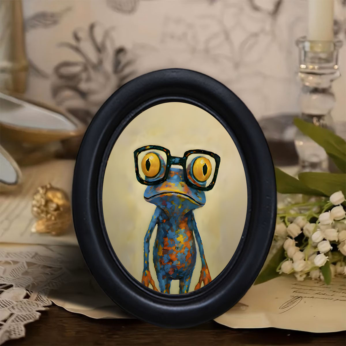 1 pieza de decoración de pared - Resin Art Frame reseña y precio
