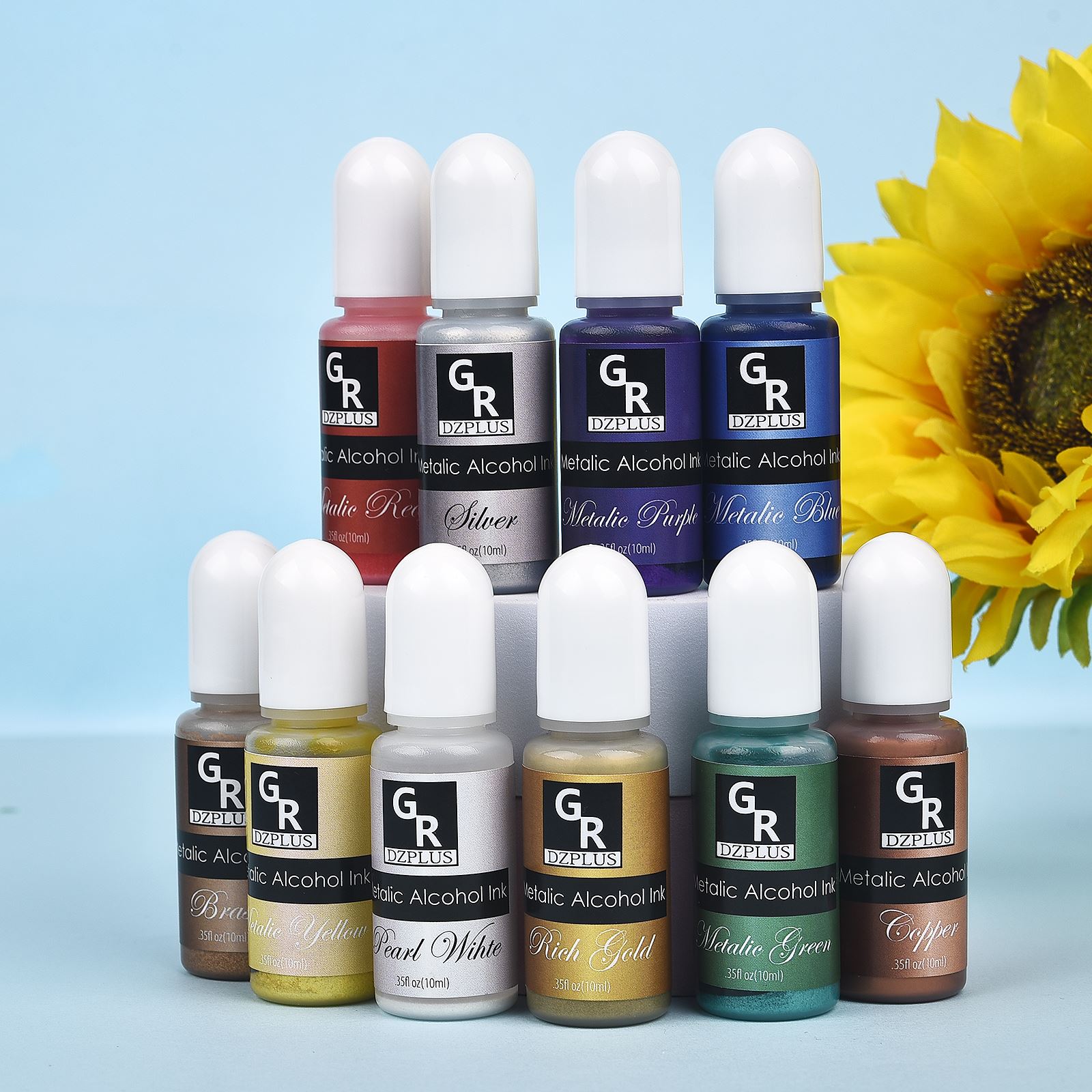 10ml/15ml tinta artística pigm - Resin Art Alcohol Ink reseña y precio