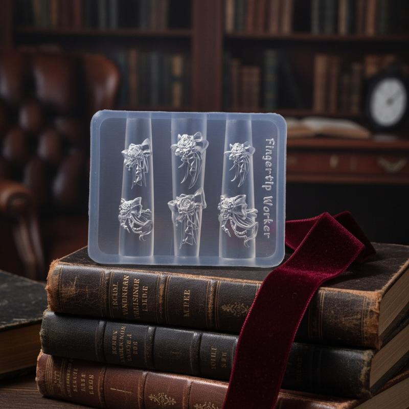 Molde de Silicona 3D para Uñas - Resin Art Templates Free reseña y precio